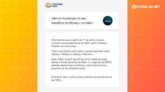 Aviso do Mercado Livre